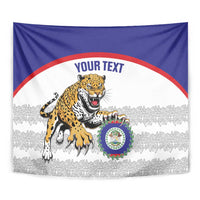 Custom Belize Football Tapestry 2025 Go Jaguars