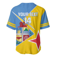 Custom Aruba Football Baseball Jersey 2025 Coat Of Arms Style