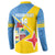 Custom Aruba Football Button Sweatshirt 2025 Coat Of Arms Style