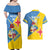Custom Aruba Football Couples Matching Off Shoulder Maxi Dress and Hawaiian Shirt 2025 Coat Of Arms Style