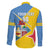 Custom Aruba Football Family Matching Long Sleeve Bodycon Dress and Hawaiian Shirt 2025 Coat Of Arms Style