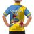 Custom Aruba Football Family Matching Mermaid Dress and Hawaiian Shirt 2025 Coat Of Arms Style
