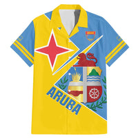 Custom Aruba Football Family Matching Mermaid Dress and Hawaiian Shirt 2025 Coat Of Arms Style