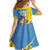 Custom Aruba Football Family Matching Puletasi and Hawaiian Shirt 2025 Coat Of Arms Style