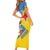Custom Aruba Football Family Matching Short Sleeve Bodycon Dress and Hawaiian Shirt 2025 Coat Of Arms Style