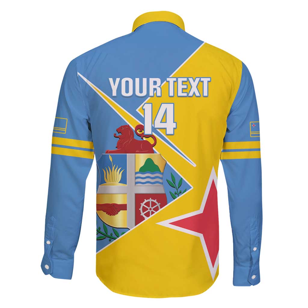 Custom Aruba Football Family Matching Summer Maxi Dress and Hawaiian Shirt 2025 Coat Of Arms Style