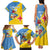 Custom Aruba Football Family Matching Tank Maxi Dress and Hawaiian Shirt 2025 Coat Of Arms Style
