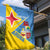 Custom Aruba Football Garden Flag 2025 Coat Of Arms Style