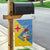 Custom Aruba Football Garden Flag 2025 Coat Of Arms Style