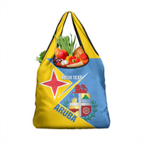 Custom Aruba Football Grocery Bag 2025 Coat Of Arms Style