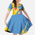 Custom Aruba Football Kid Short Sleeve Dress 2025 Coat Of Arms Style