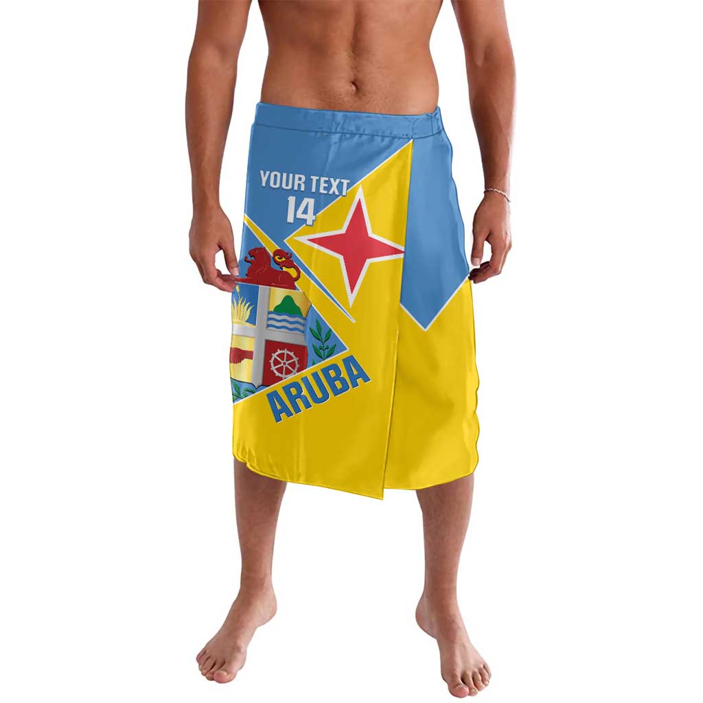 Custom Aruba Football Lavalava 2025 Coat Of Arms Style