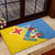Custom Aruba Football Rubber Doormat 2025 Coat Of Arms Style