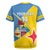 Custom Aruba Football Rugby Jersey 2025 Coat Of Arms Style