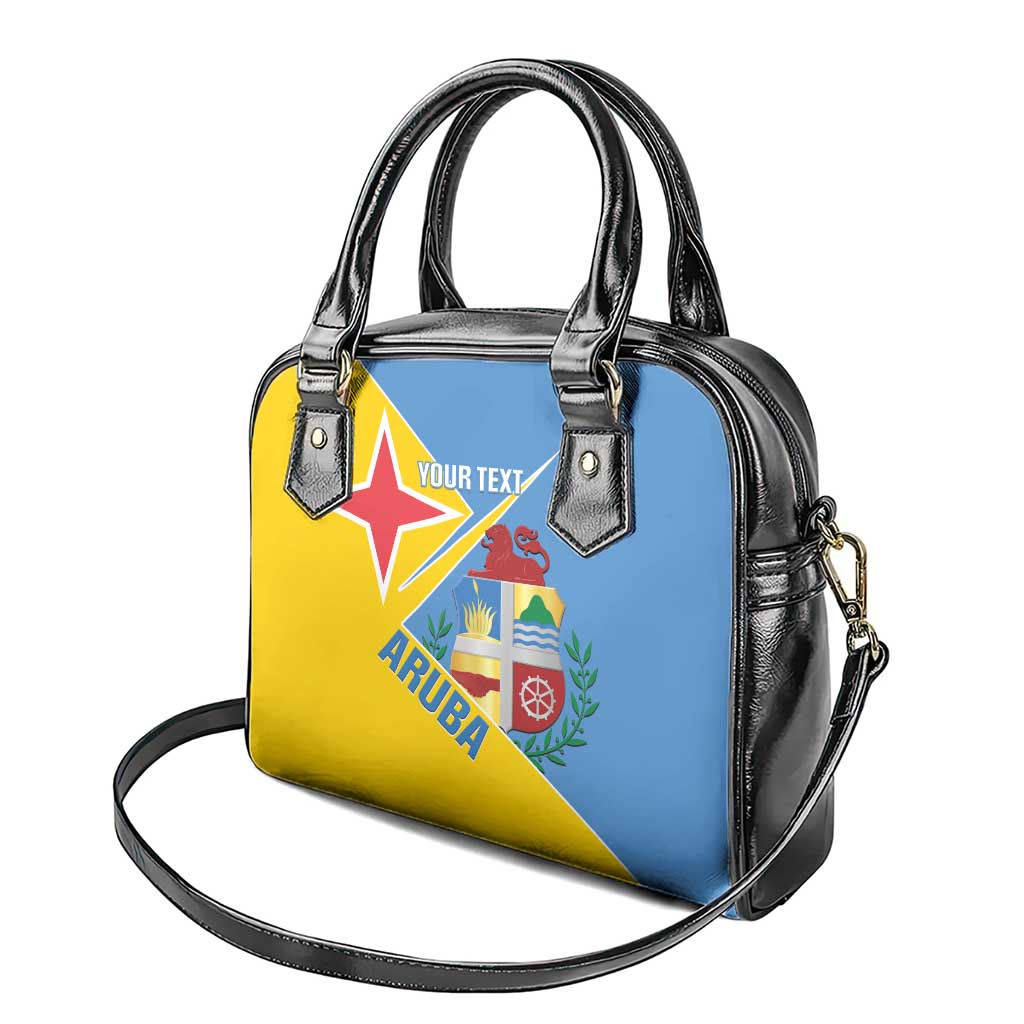 Custom Aruba Football Shoulder Handbag 2025 Coat Of Arms Style