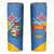 Custom Aruba Football Skinny Tumbler 2025 Coat Of Arms Style