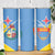 Custom Aruba Football Skinny Tumbler 2025 Coat Of Arms Style