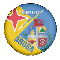 Custom Aruba Football Spare Tire Cover 2025 Coat Of Arms Style