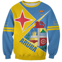 Custom Aruba Football Sweatshirt 2025 Coat Of Arms Style