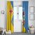 Custom Aruba Football Window Curtain 2025 Coat Of Arms Style
