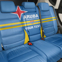 Custom Aruba Football Back Car Seat Cover 2025 Go Champions Flag Color