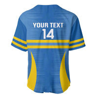 Custom Aruba Football Baseball Jersey 2025 Go Champions Flag Color