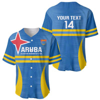 Custom Aruba Football Baseball Jersey 2025 Go Champions Flag Color