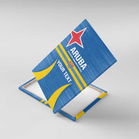 Custom Aruba Football Canvas Wall Art 2025 Go Champions Flag Color