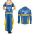 Custom Aruba Football Couples Matching Summer Maxi Dress and Long Sleeve Button Shirt 2025 Go Champions Flag Color