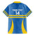 Custom Aruba Football Family Matching Long Sleeve Bodycon Dress and Hawaiian Shirt 2025 Go Champions Flag Color