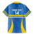Custom Aruba Football Family Matching Mermaid Dress and Hawaiian Shirt 2025 Go Champions Flag Color
