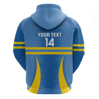 Custom Aruba Football Hoodie 2025 Go Champions Flag Color