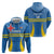 Custom Aruba Football Hoodie 2025 Go Champions Flag Color