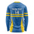 Custom Aruba Football Long Sleeve Shirt 2025 Go Champions Flag Color
