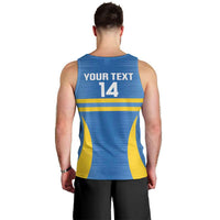 Custom Aruba Football Men Tank Top 2025 Go Champions Flag Color