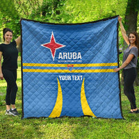 Custom Aruba Football Quilt 2025 Go Champions Flag Color