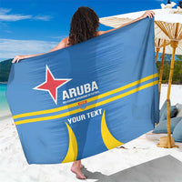 Custom Aruba Football Sarong 2025 Go Champions Flag Color