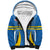 Custom Aruba Football Sherpa Hoodie 2025 Go Champions Flag Color