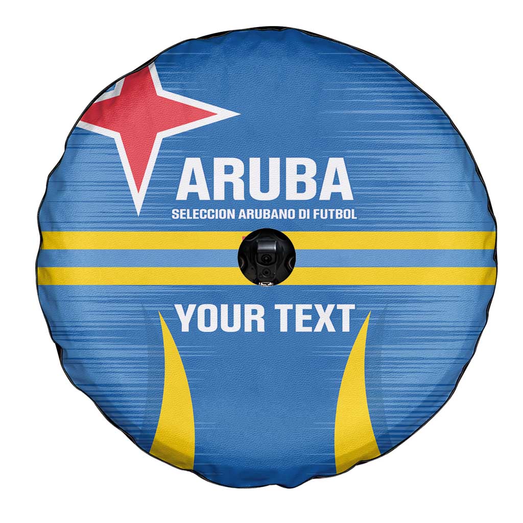 Custom Aruba Football Spare Tire Cover 2025 Go Champions Flag Color