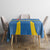 Custom Aruba Football Tablecloth 2025 Go Champions Flag Color
