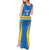 Custom Aruba Football Tank Maxi Dress 2025 Go Champions Flag Color