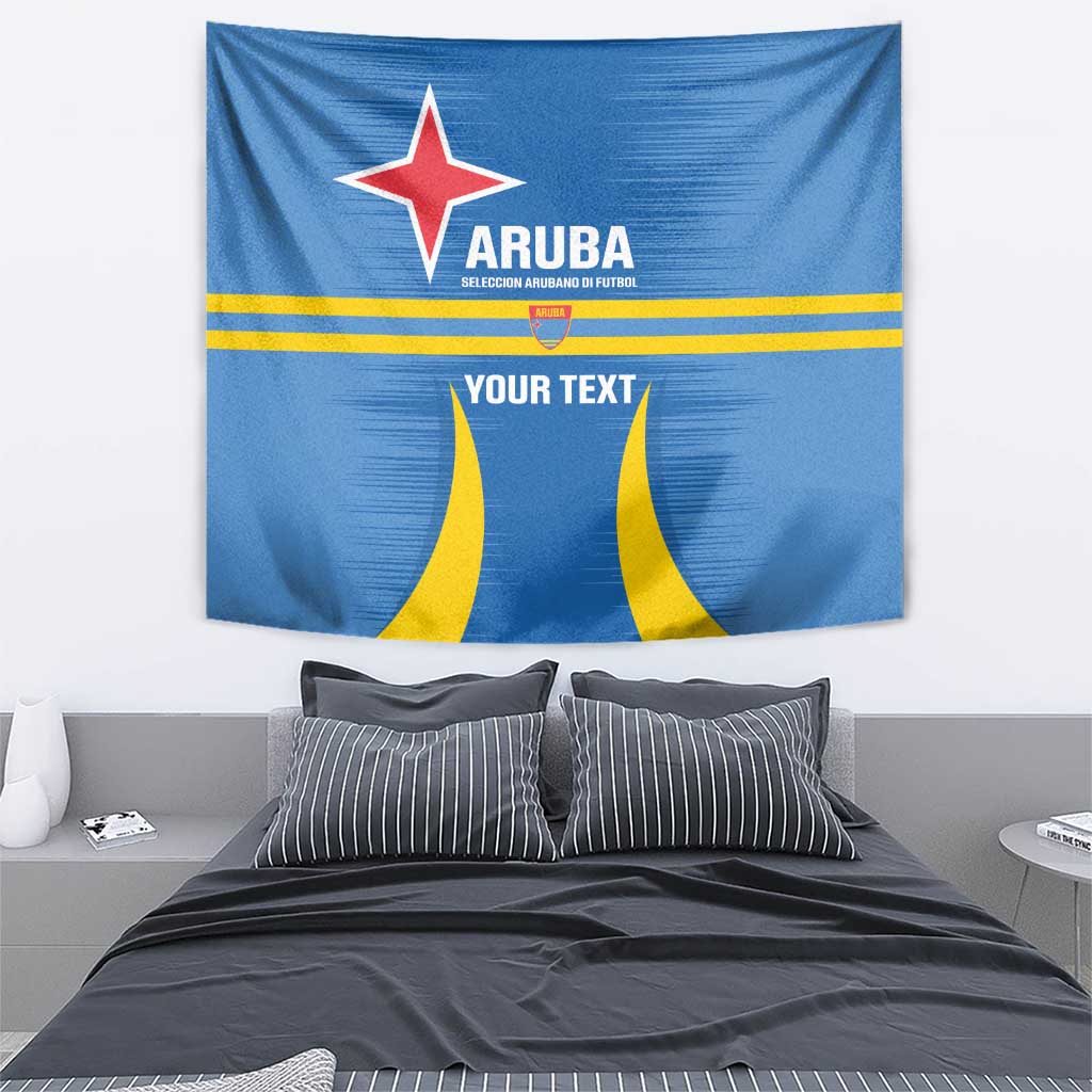 Custom Aruba Football Tapestry 2025 Go Champions Flag Color
