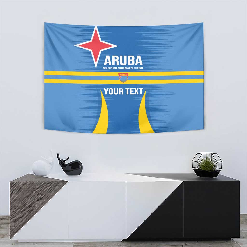 Custom Aruba Football Tapestry 2025 Go Champions Flag Color