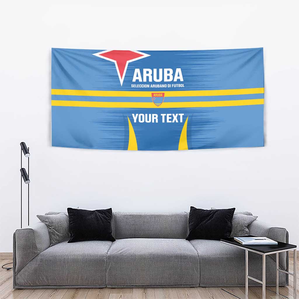 Custom Aruba Football Tapestry 2025 Go Champions Flag Color