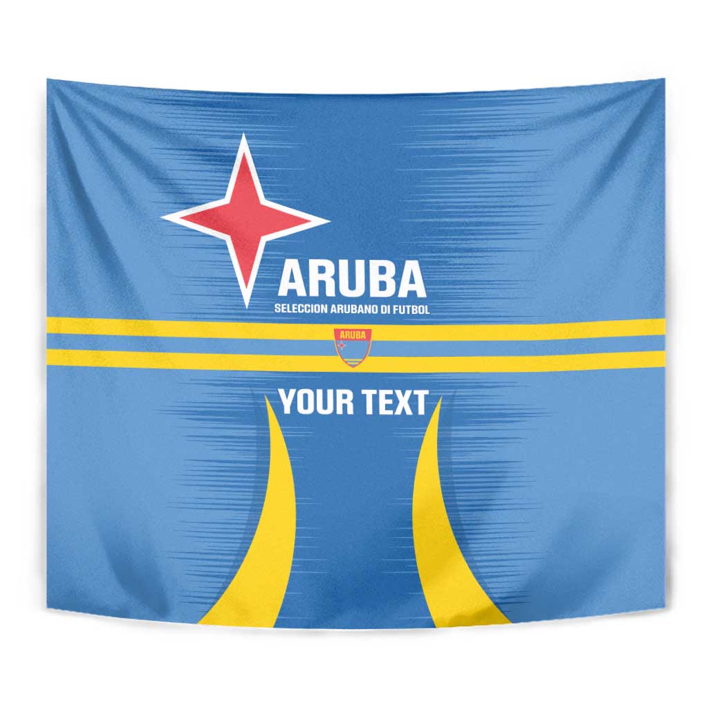 Custom Aruba Football Tapestry 2025 Go Champions Flag Color