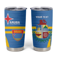 Custom Aruba Football Tumbler Cup 2025 Go Champions Flag Color