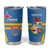 Custom Aruba Football Tumbler Cup 2025 Go Champions Flag Color