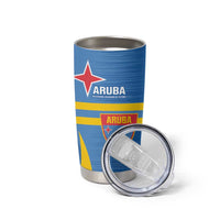 Custom Aruba Football Tumbler Cup 2025 Go Champions Flag Color