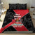 Custom Trinidad and Tobago Football Bedding Set 2025 Go Soca Warriors