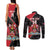 Custom Trinidad and Tobago Football Couples Matching Tank Maxi Dress and Long Sleeve Button Shirt 2025 Go Soca Warriors